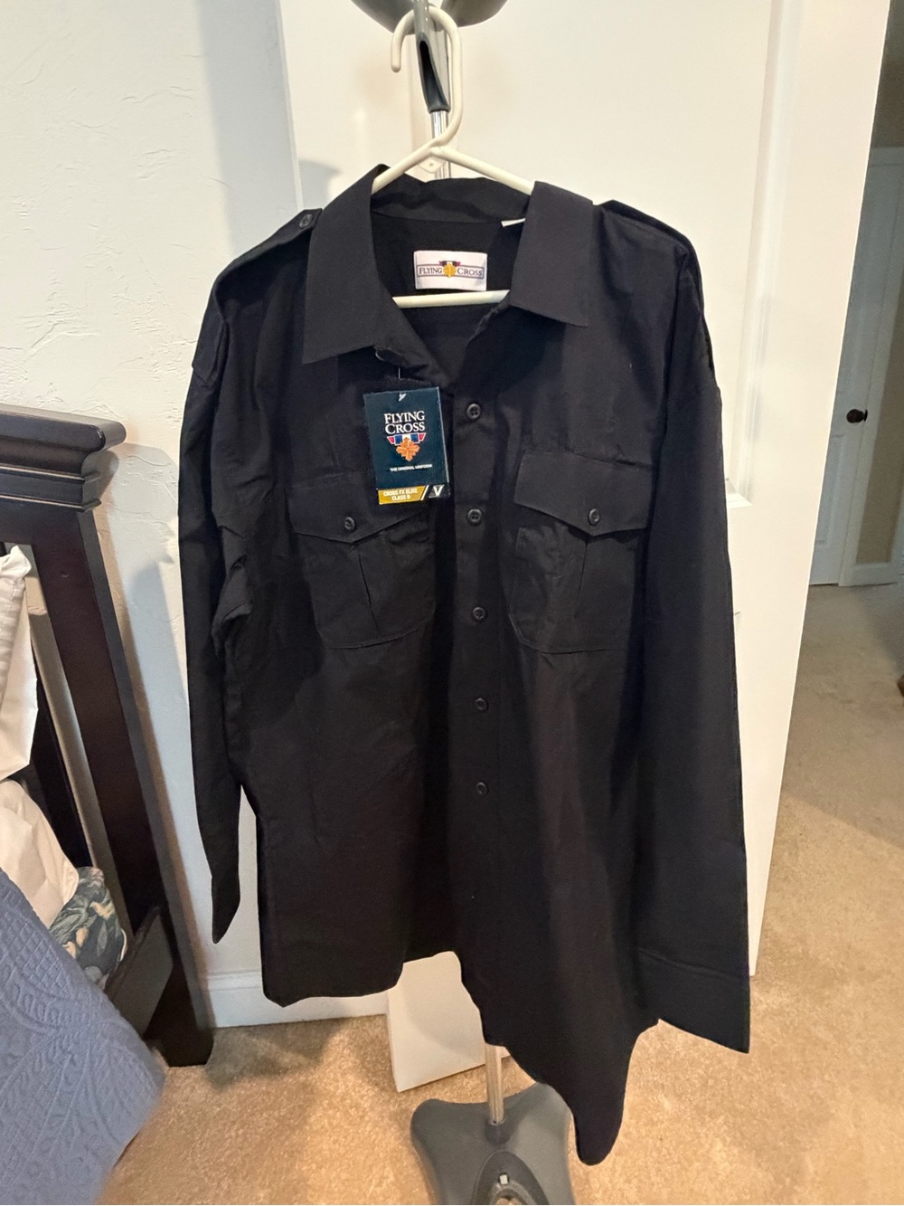 Men’s Navy Work Shirt (Police Uniform Shirt)